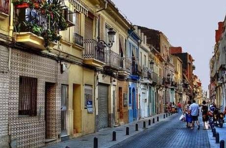 Romantic Apartment In The Heart Of Cabanyal Valenza Esterno foto